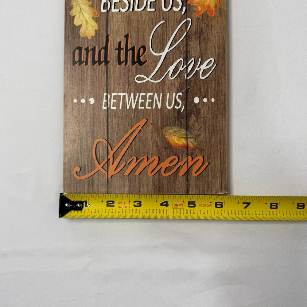 Fall Decorative Hanging Plaque Sign Wall Hanging Decor Wine Bottle